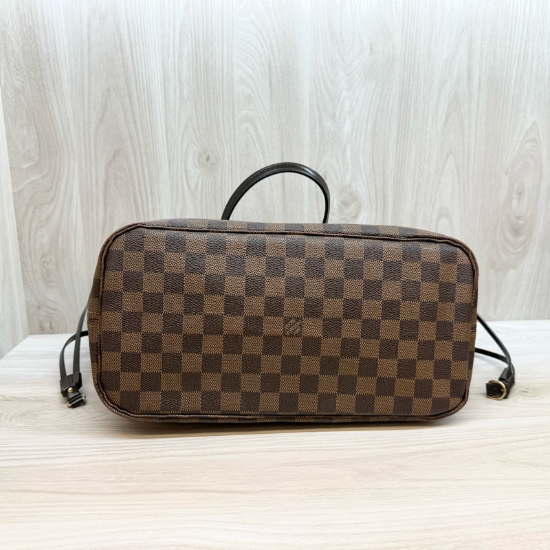 LV🤎棋盤格Neverfull MM托特包-5
