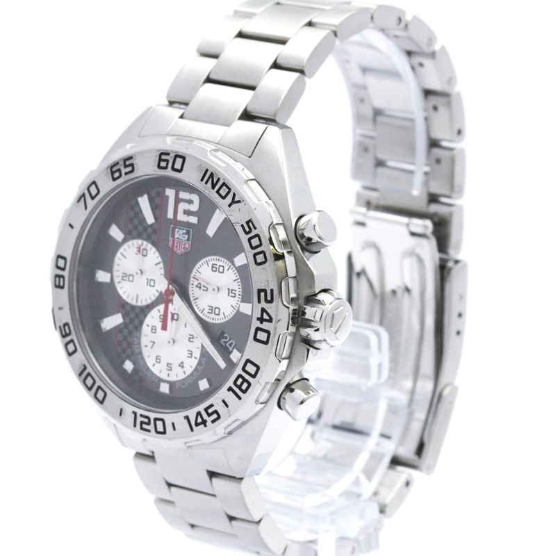 TAG HEUER 豪雅一級方程式計時碼表精鋼石英錶 CAZ1114 拋光-1