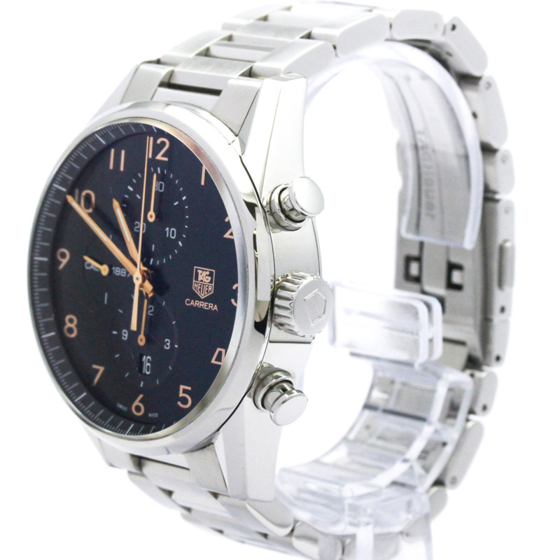 TAG HEUER 豪雅卡萊拉 Calibre 1887 計時碼錶 精鋼自動男錶 CAR2014-1