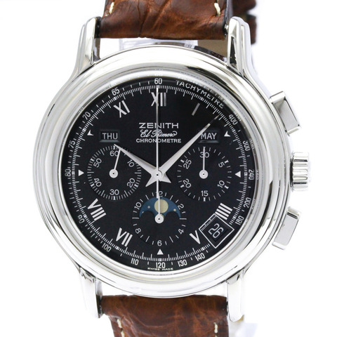 真力時 Chronomaster 月相 El Primero 腕錶 01.0240.410 拋光款