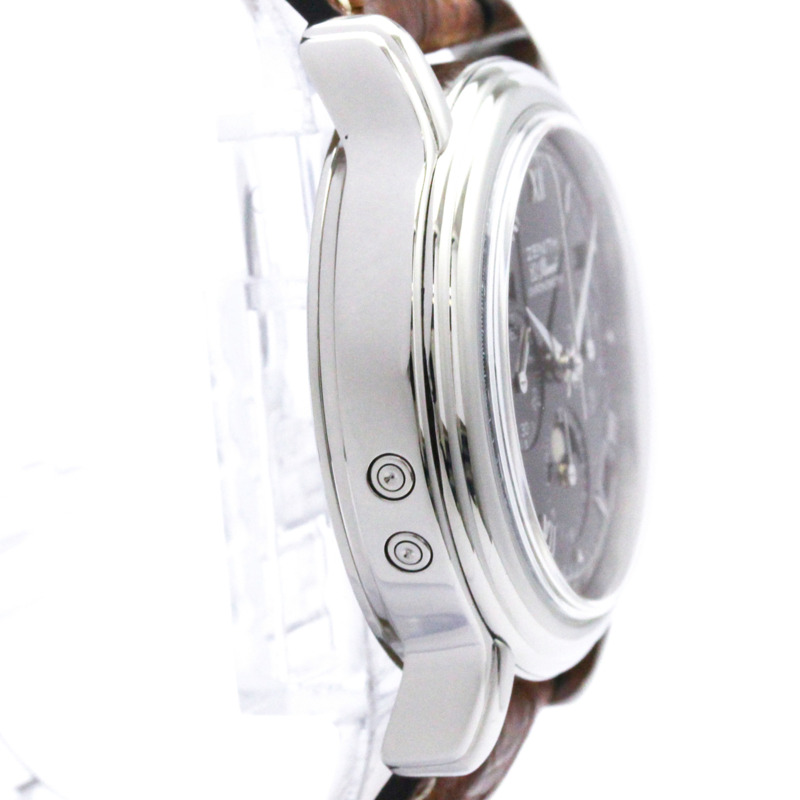 真力時 Chronomaster 月相 El Primero 腕錶 01.0240.410 拋光款-9