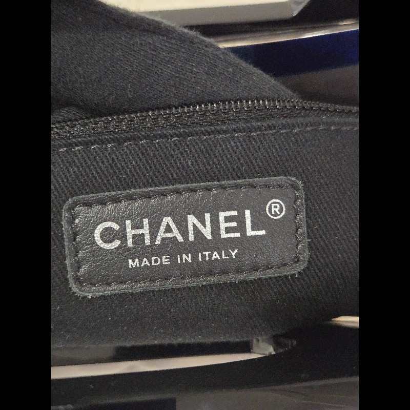 Chanel 香奈兒 秀款 灰色仿舊小牛皮 衣架包 手提肩背包-54