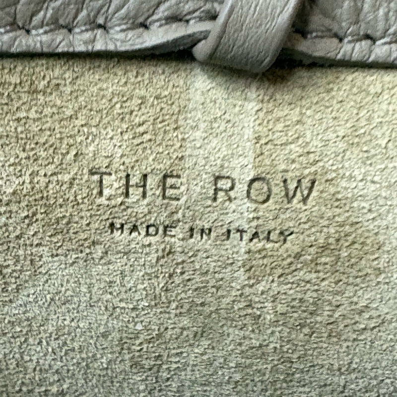 The Row N/S Park Tote Bag 小號 皮革托特水桶包 大象灰-3