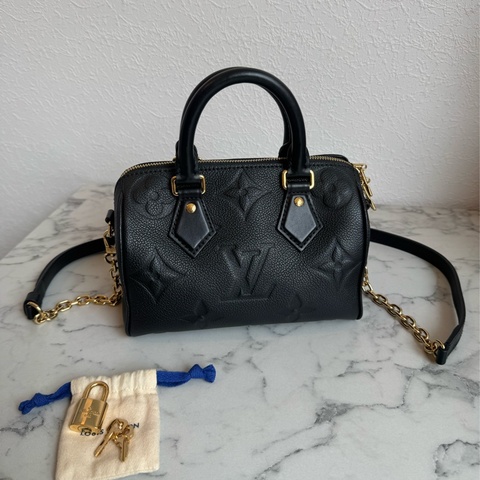 LV m58953黑壓紋speedy20