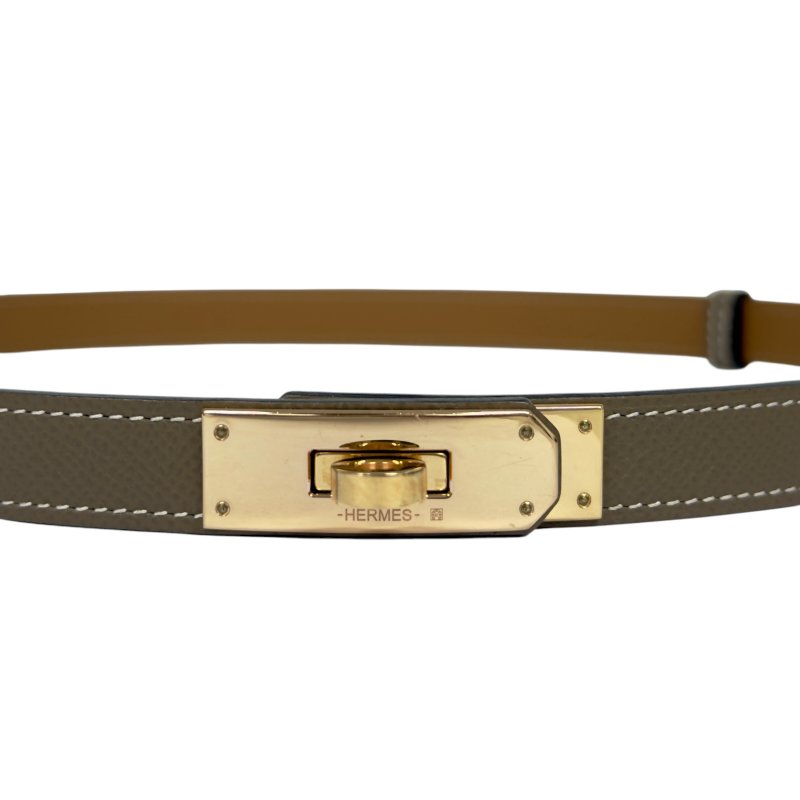HERMES Kelly 18 腰帶 Y刻-1