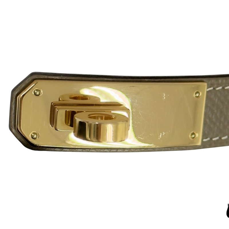 HERMES Kelly 18 腰帶 Y刻-10