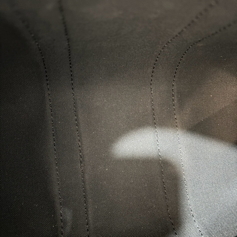 LV M46271 黑花 銀釦 手提包 斜背包 Keepall Bandoulière 25-53
