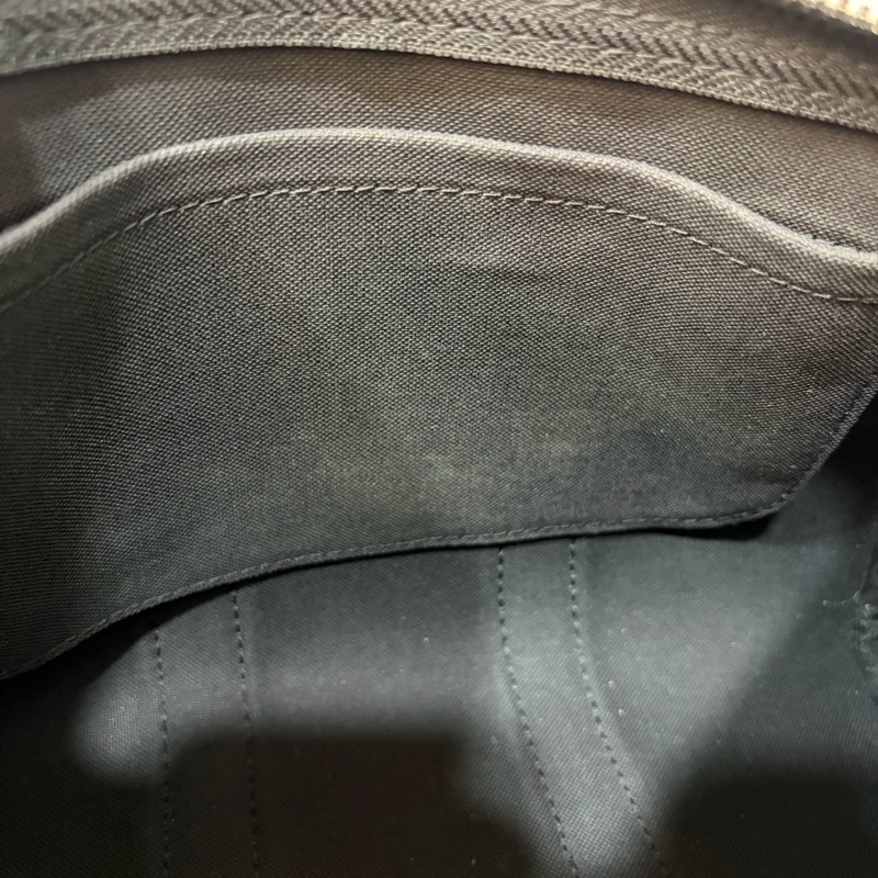 LV M46271 黑花 銀釦 手提包 斜背包 Keepall Bandoulière 25-57