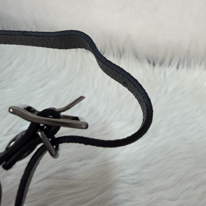 LV M46271 黑花 銀釦 手提包 斜背包 Keepall Bandoulière 25-77