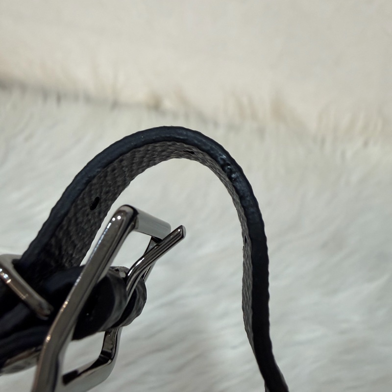 LV M46271 黑花 銀釦 手提包 斜背包 Keepall Bandoulière 25-93