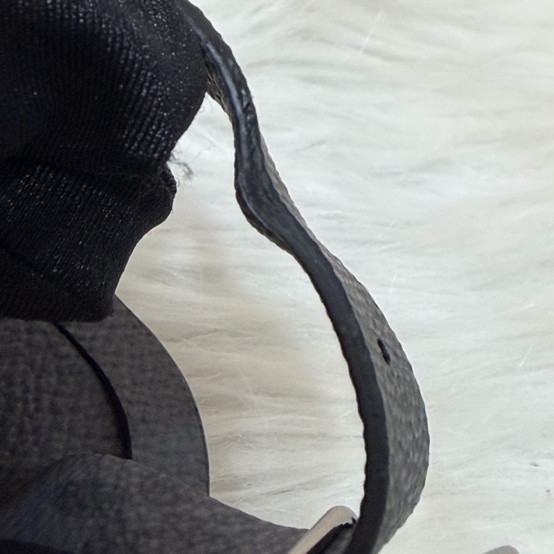 LV M46271 黑花 銀釦 手提包 斜背包 Keepall Bandoulière 25-95