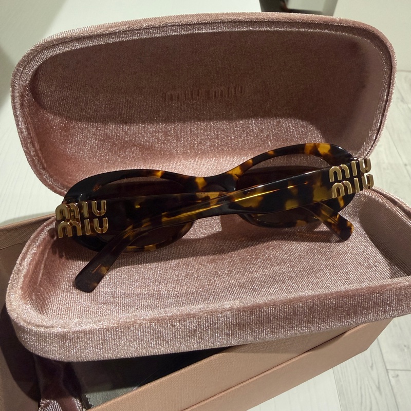 miu miu smu06z vau06b 貓眼玳瑁墨鏡-2