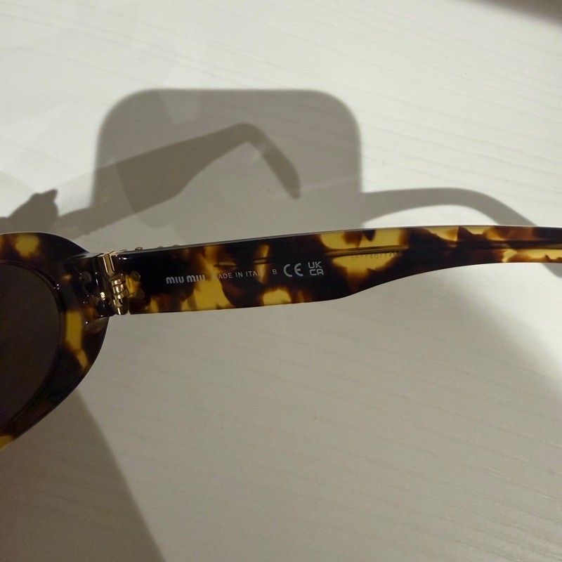 miu miu smu06z vau06b 貓眼玳瑁墨鏡-7