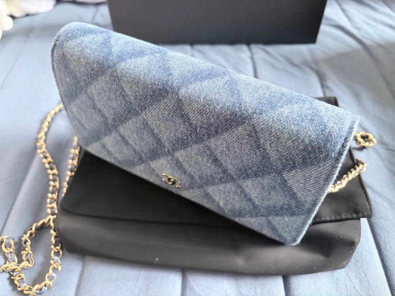 Chanel 牛仔 wallet on chain-2