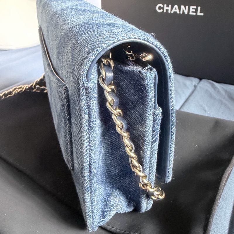 Chanel 牛仔 wallet on chain-3