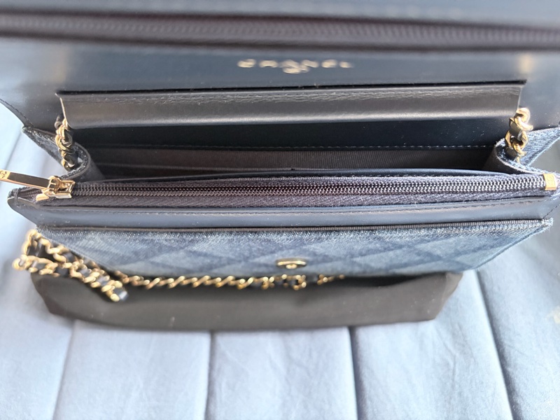 Chanel 牛仔 wallet on chain-6