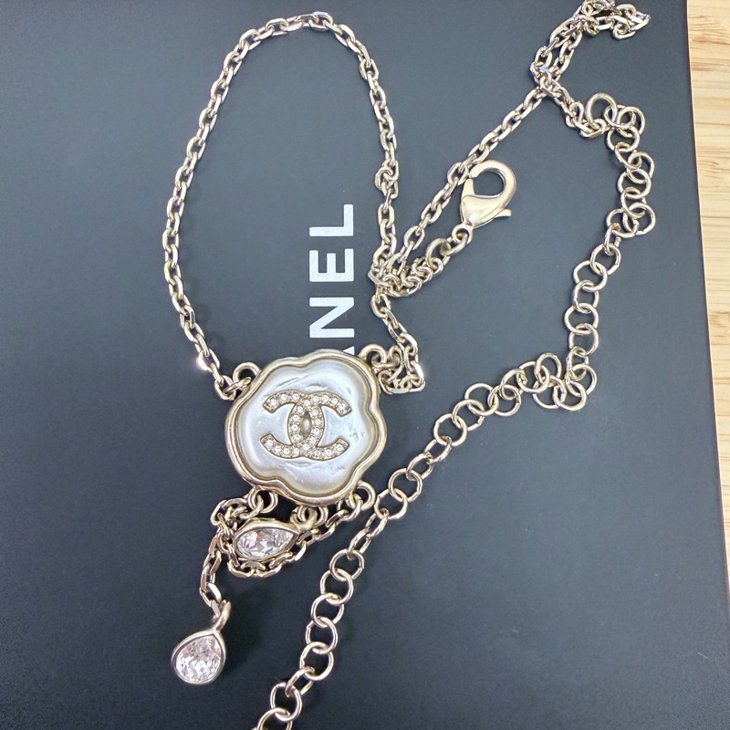 Chanel 雲鑽石頸鏈-4