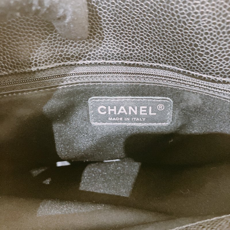 TK2044	Chanel Grand Shopping Tote Caviar Black-23