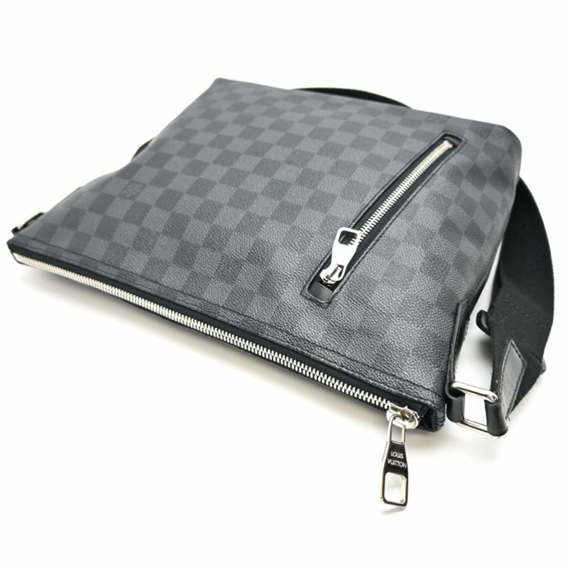 路易威登 Mick PM 男女肩背包 N4121 Damier Graphite 黑色-3