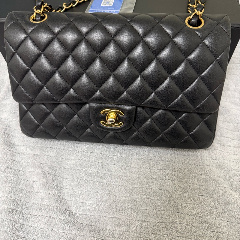 香奈兒雙層口蓋包 中號 CHANEL CF25-0