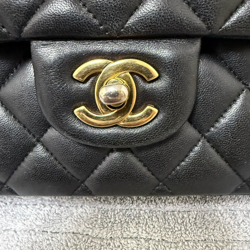 香奈兒雙層口蓋包 中號 CHANEL CF25-3
