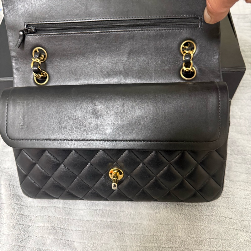 香奈兒雙層口蓋包 中號 CHANEL CF25-9