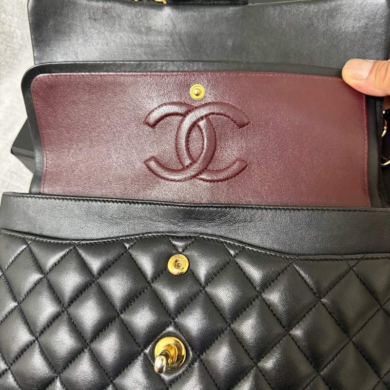 香奈兒雙層口蓋包 中號 CHANEL CF25-12