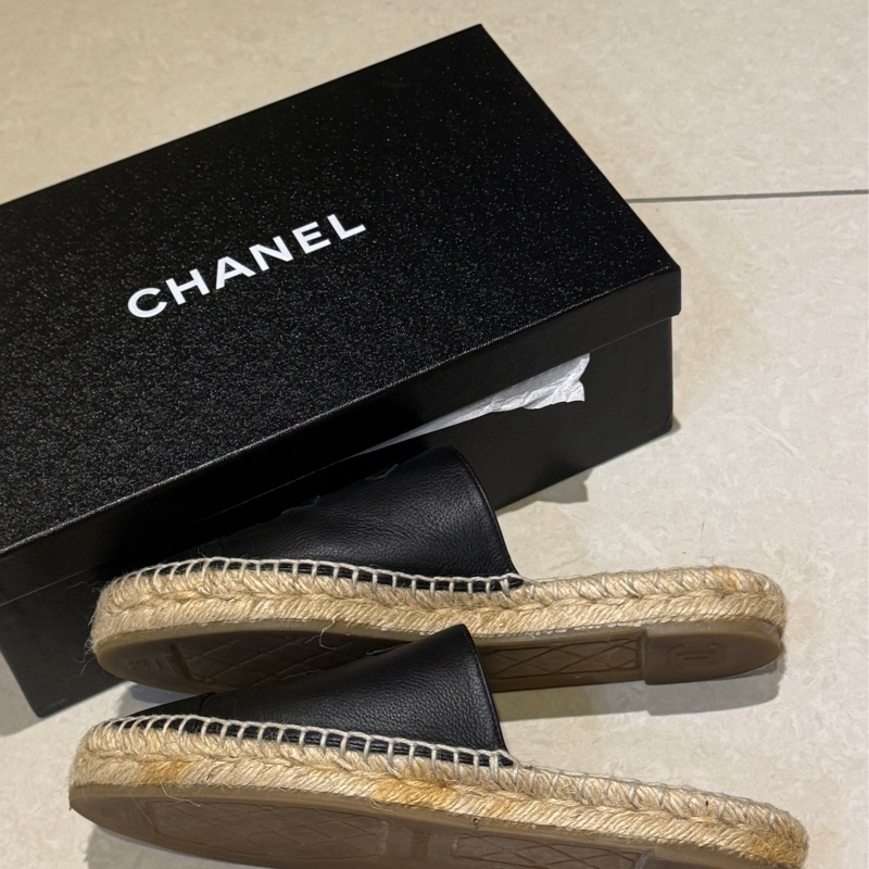 🖤 香奈兒 CHANEL 經典羊皮穆勒鞋 🖤-2