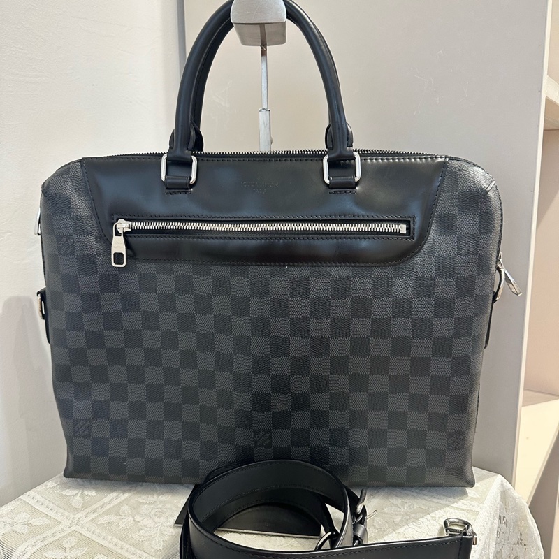 Louis Vuitton 路易威登 棋盤格公文包 37.0x 28.0x 6.0 cm  有肩帶-0