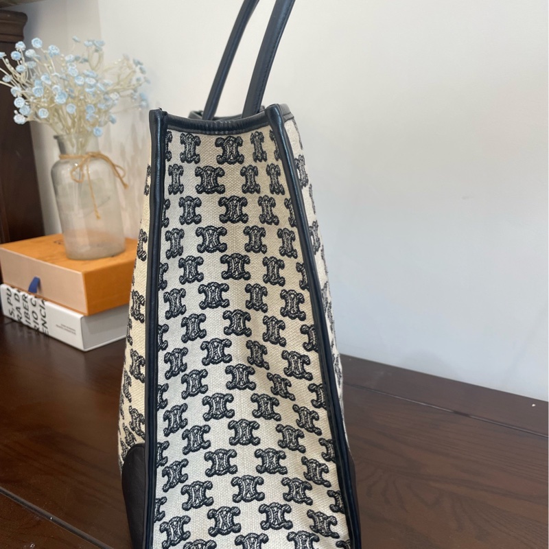 CELINE 賽琳 Cabas Triomphe凱旋門托特包Tote包-2