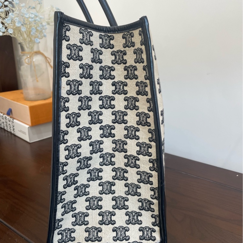 CELINE 賽琳 Cabas Triomphe凱旋門托特包Tote包-3