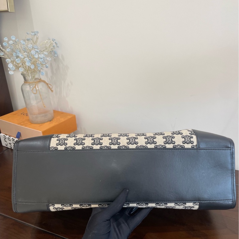 CELINE 賽琳 Cabas Triomphe凱旋門托特包Tote包-4
