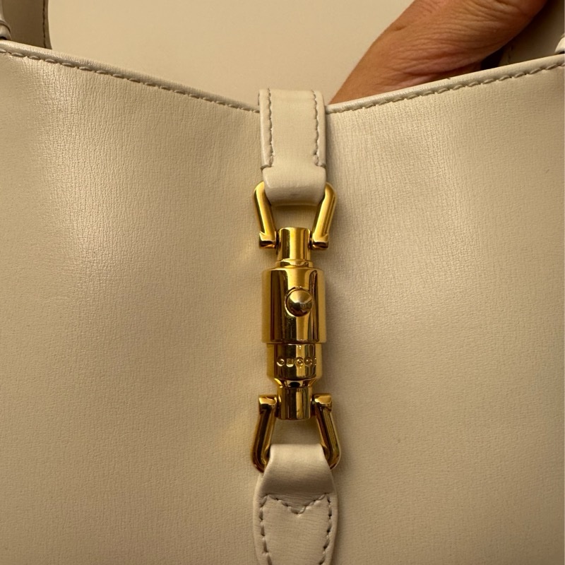 Gucci mini Jackie 1961 白色9成新-2