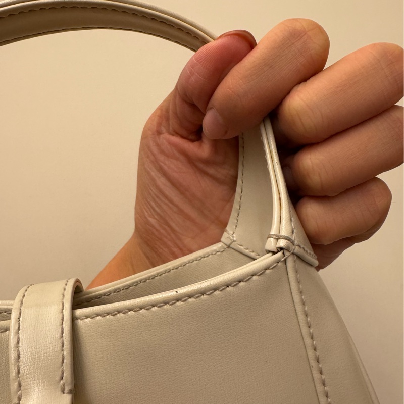 Gucci mini Jackie 1961 白色9成新-7
