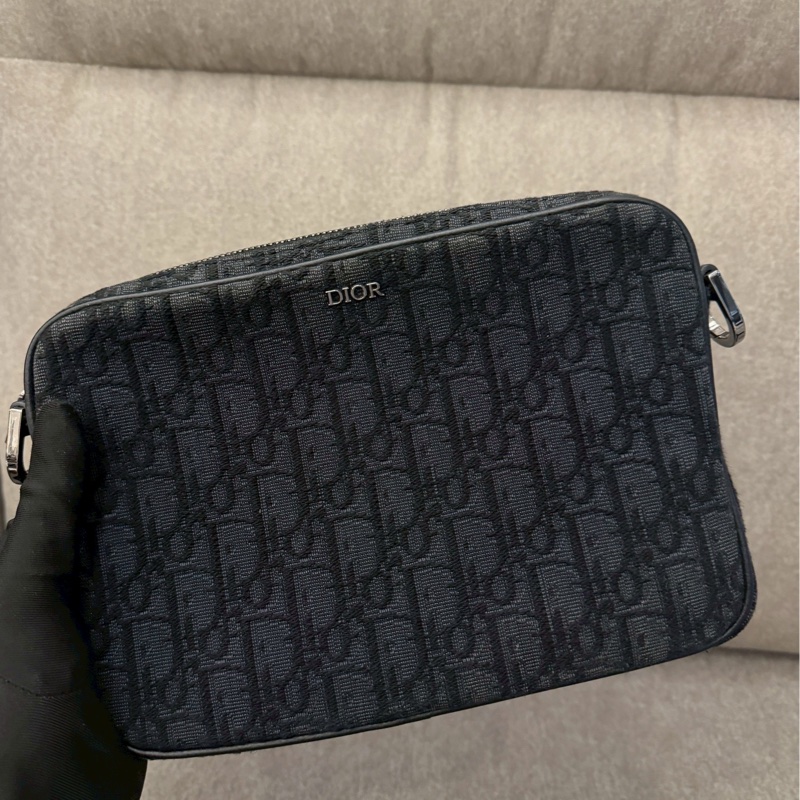 Dior黑馬鞍三合一側背包-4