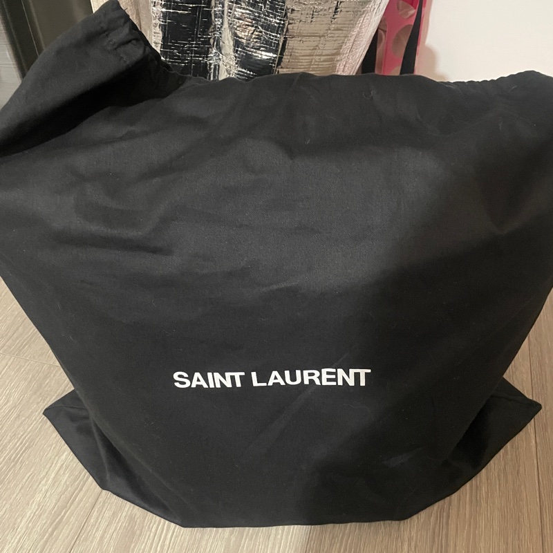 YSL 拉菲草草編包 2024年購入-0