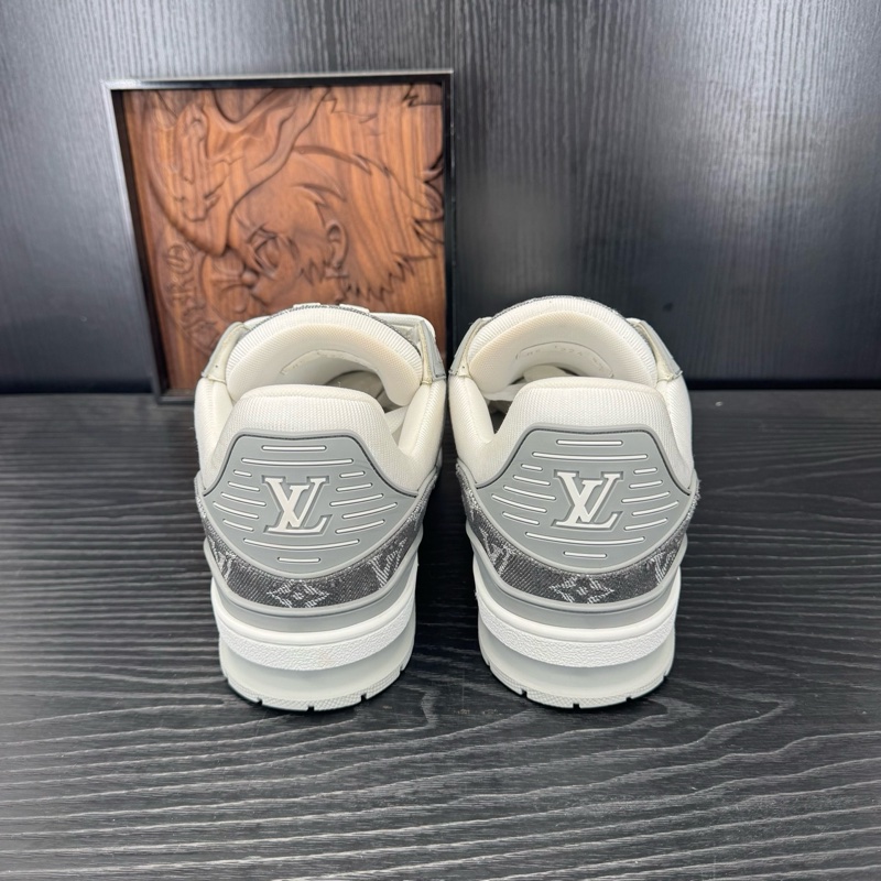 Louis Vuitton路易威登 trainer 白灰牛仔 42.5碼-2