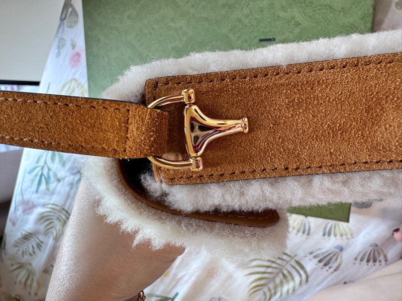 Gucci Horsebit 1955 迷你肩背包-5