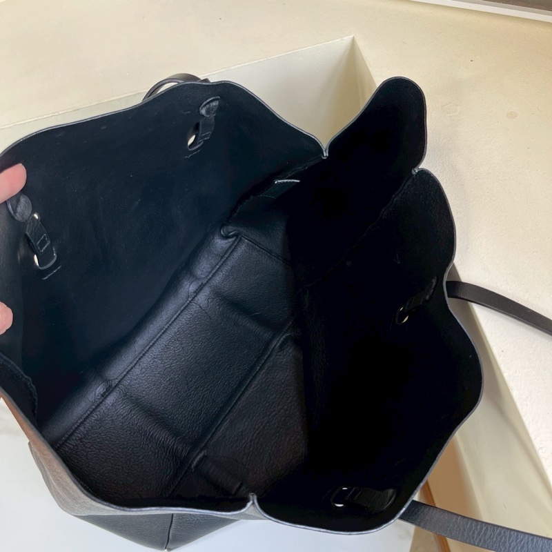 高級百搭款🥹Balenciaga巴黎世家黑色字母logo托特包手提單肩包-11