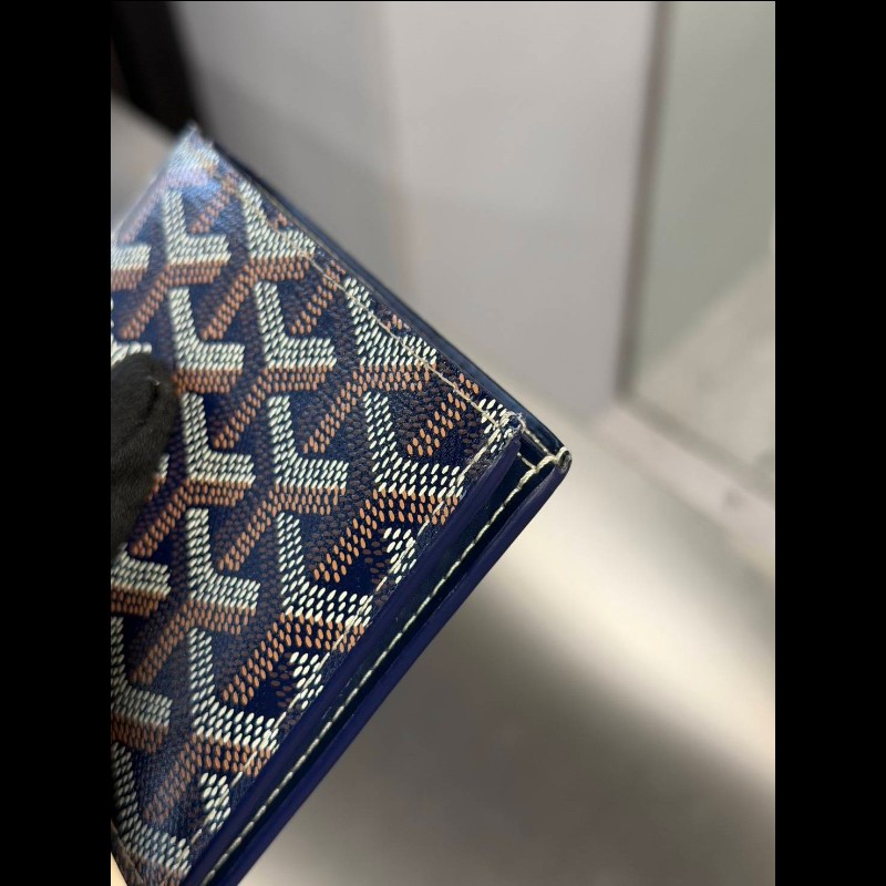 Goyard victoire經典標誌印花對開短夾-8