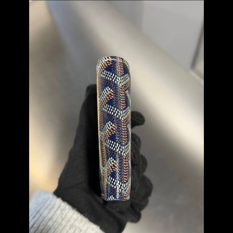 Goyard victoire經典標誌印花對開短夾-11