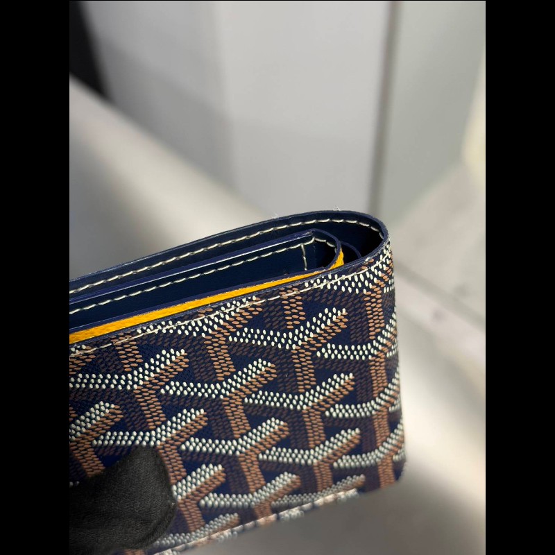 Goyard victoire經典標誌印花對開短夾-12