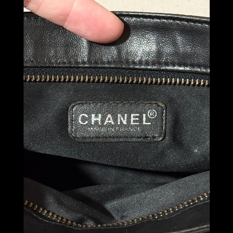 Chanel 經典緹花帆布手拿包 斜背包-20