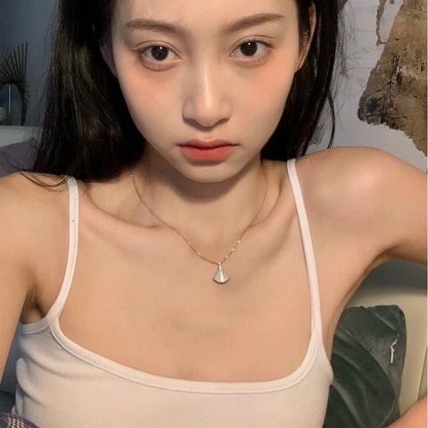 Bvlgari寶格麗Diva系列玫瑰金白貝母扇子項鍊，18年有盒子保卡