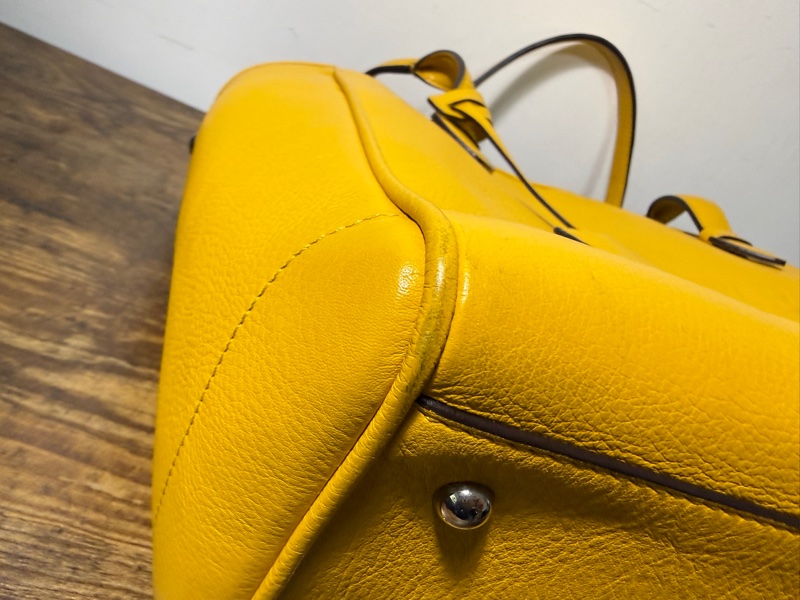 Loewe黃色托特包-9