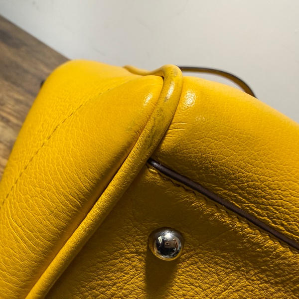 Loewe黃色托特包-16
