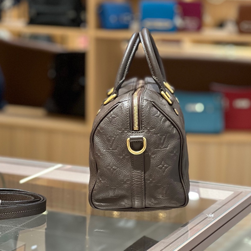 LV路易威登 Speedy25压纹斜挎包-2