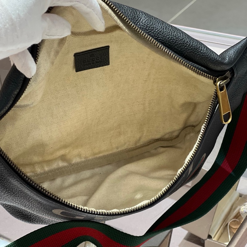 Gucci全皮腰包胸包单肩包-4