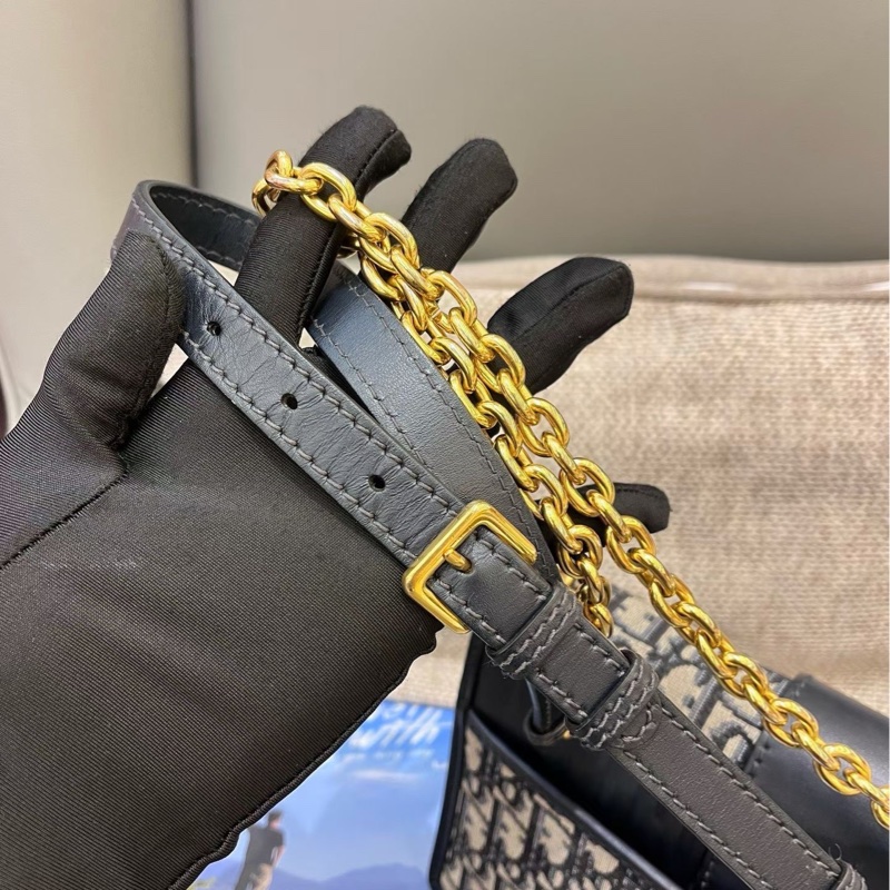 Dior迪奧老花蒙田30鏈條包-6