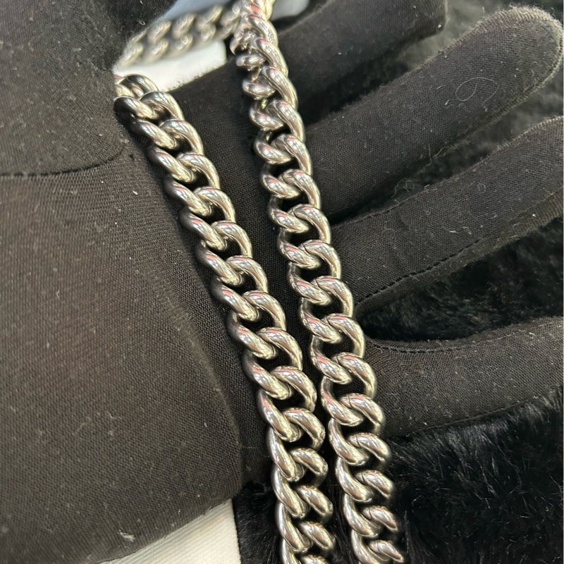 古馳Gucci 99新閒置新全套 藍銀馬蒙26-8